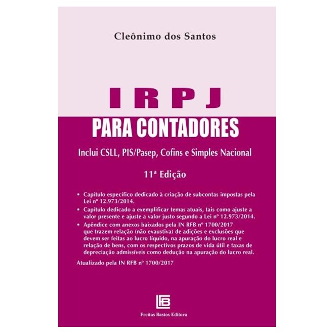 Livro - Irpj para Contadores - Santos