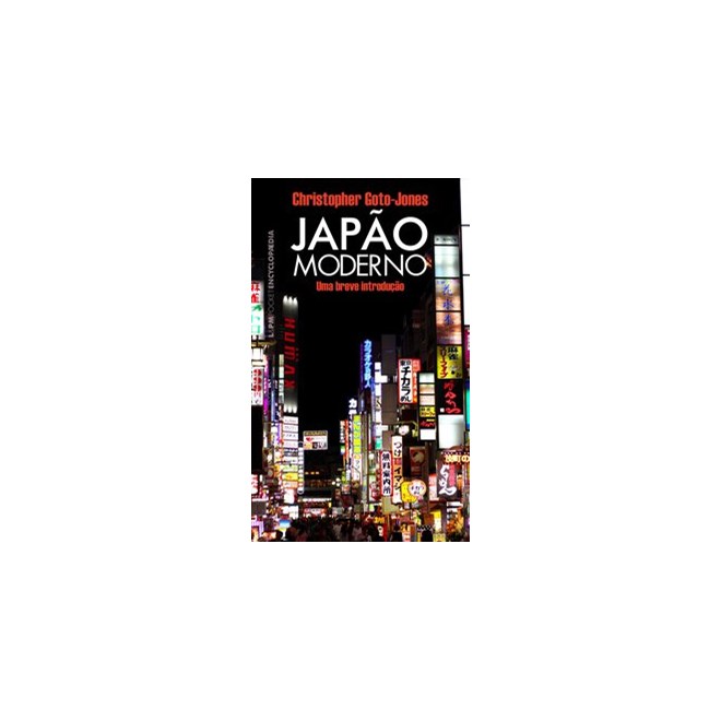 Livro - Japão moderno - Goto-Jones 1º edição
