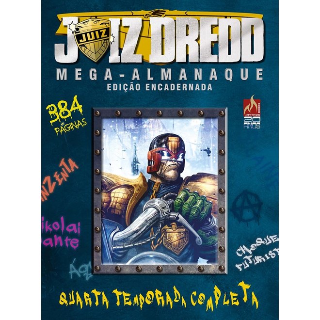 Livro - Juiz Dredd Mega-almanaque 4 - Moore
