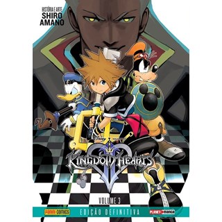 Livro - Kingdom Hearts - Vol.03 - Edicao Definitiva - Amano