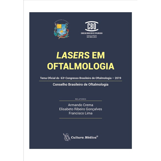 Livro - Lasers em Oftalmologia - Crema/goncalves/lima