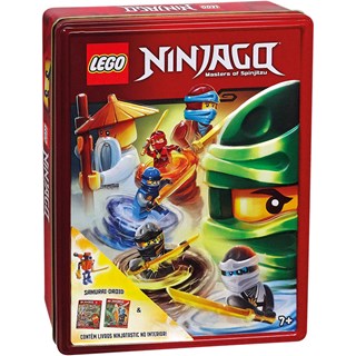 Livro - Lego Ninjago - Lata - Contem 2 Livros - Happy Books Editor