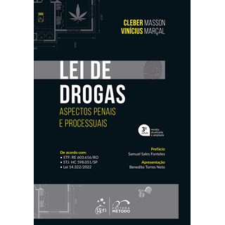 Livro - Lei de Drogas: Aspectos Penais e Processuais - Masson/marcal