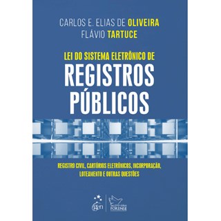 Livro - Lei do Sistema Eletrônico de Registros Públicos - Flávio Tartuce