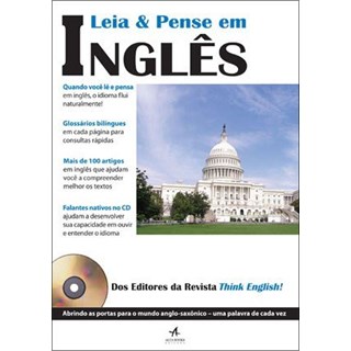 Livro - Leia e Pense em Ingles - Revista Think Englis