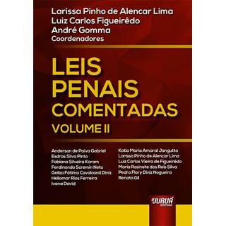 Livro - Leis Penais Comentadas - Volume Ii - Lima/figueiredo/gomm