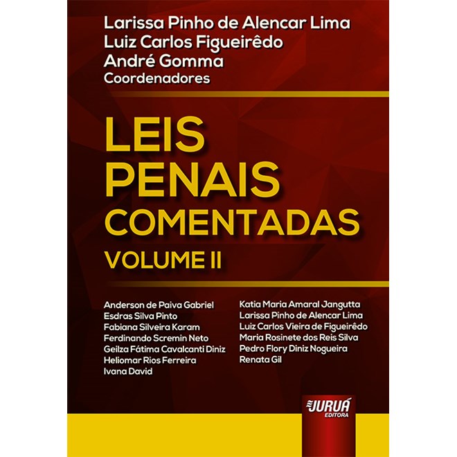 Livro - Leis Penais Comentadas - Volume Ii - Lima/figueiredo/gomm
