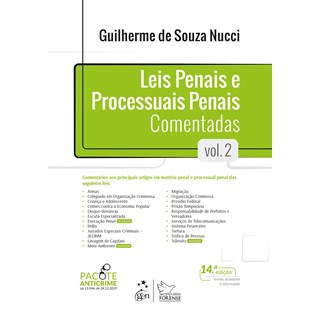Livro - Leis Penais e Processuais Penais Comentadas - Vol. 2 - Nucci