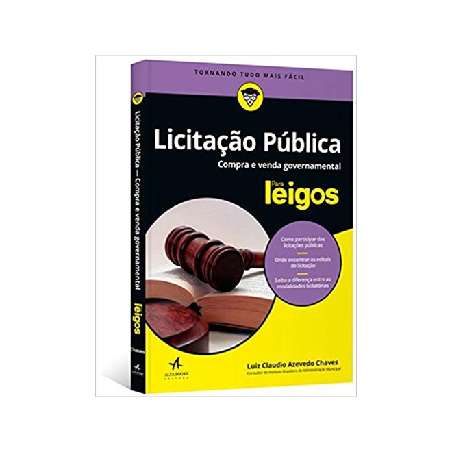 Livro - Licitacao Publica para Leigos - Compra e Venda Governamental - Chaves