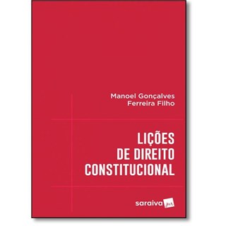 Livro - Licoes de Direito Constitucional - Ferreira Filho