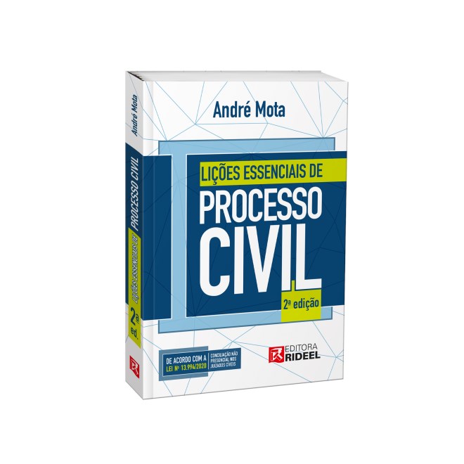 Livro Lições Essenciais de Processo Civil - Mota - Rideel