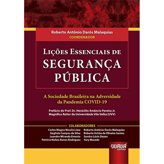 Livro - Licoes Essenciais de Seguranca Publica - Malaquias