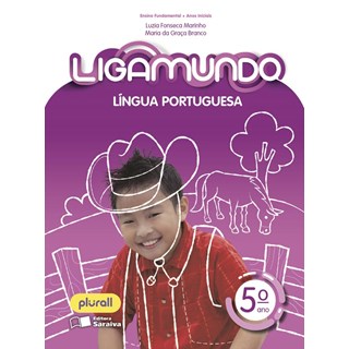 Livro - Ligamundo - Portugues - 5 ano - Marinho/branco