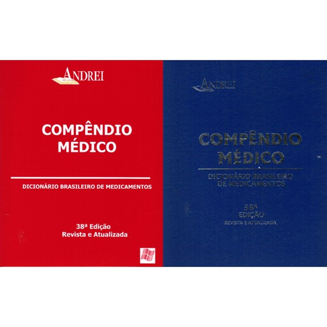 Livro - Livro + Cd - Compêndio Médico - Dicionário Brasileiro de Medicamentos - 38a - Organização Andrei