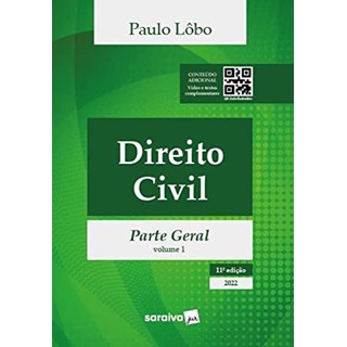 Livro - Livro Direito Civil Parte Geral: Vol.1 - Lobo - Saraiva - 