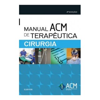 Livro - Manual ACM de Terapêutica em Cirurgia