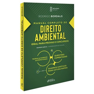 Livro - Manual Completo de Direito Ambiental - Bordalo