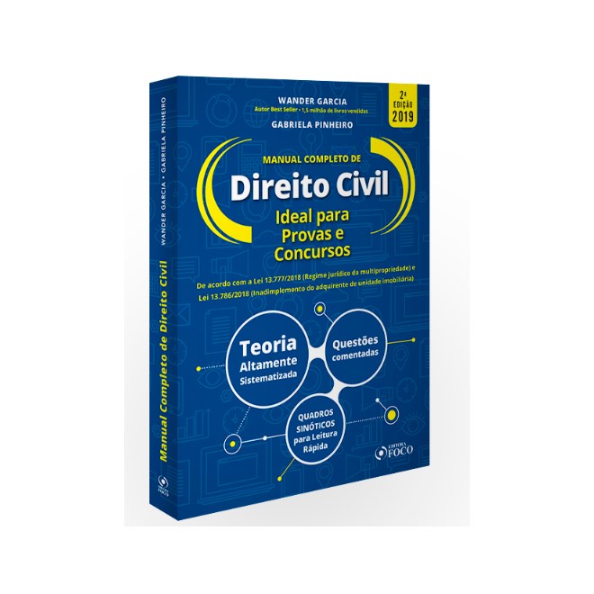 Livro - Manual Completo de Direito Civil 2  Ed - Wander Garcia - 2019 - Garcia/pinheiro