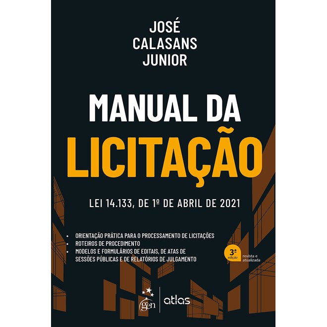 Livro - Manual da Licitacao - Calasans Jr.