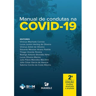 Livro Manual de Condutas na Covid-19 - Correia - Manole