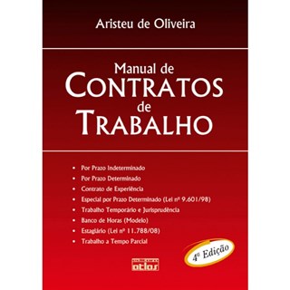 Livro - Manual de Contratos de Trabalho - Oliveira