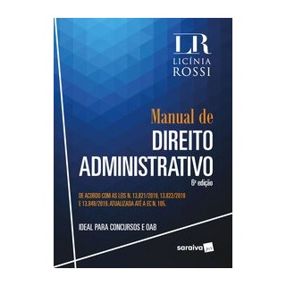Livro - Manual de Direito Administrativo - 6ª Ed. 2020 - Rossi 6º edição