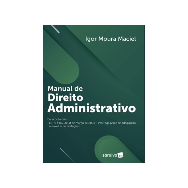 Livro - Manual de Direito Administrativo - Maciel