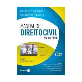 Livro - Manual de Direito Civil: Volume Unico - Gagliano/pamplona Fi