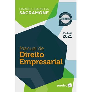 Livro Manual de Direito Empresarial - Sacramone - Saraiva