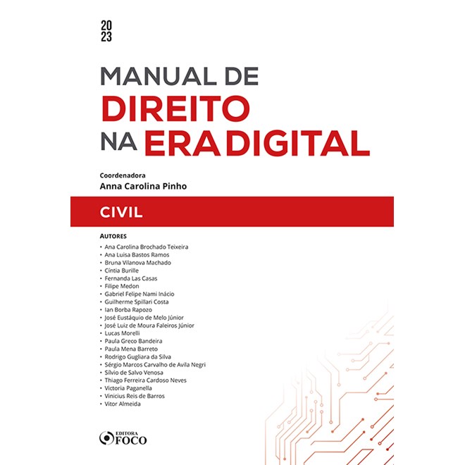 Livro - Manual de Direito Na era Digital: Civil - 1ª Ed - 2023 - Vitor Vinicius Reis