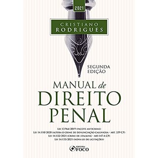 Livro Manual de Direito Penal - Rodrigues - Foco