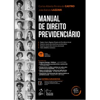 Livro - Manual de Direito Previdenciario 2023 - Castro/lazzari