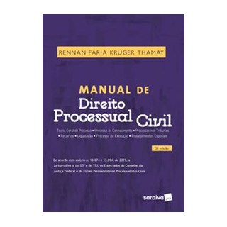 Livro - Manual De Direito Processual Civil - 3ª Edição 2020 - Thamay 3º edição