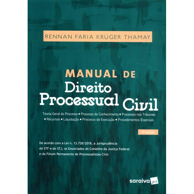Livro - Manual de Direito Processual Civil - Thamay