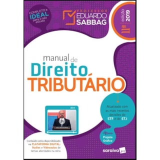 Livro - Manual De Direito Tributário - Sabbag Livro - Manual De Direito Tributário - Sabbag