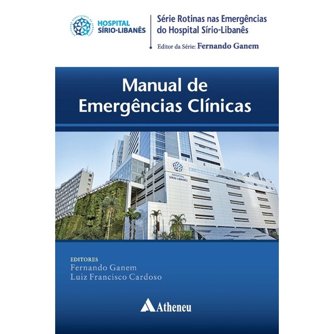 Livro - Manual de Emergências Clínicas - Ganem 1ª edição