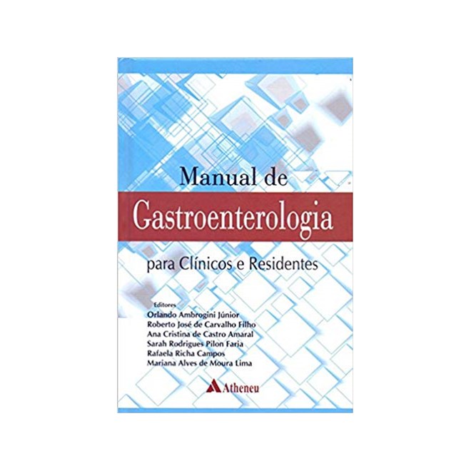 Livro - Manual de Gastroenterologia para Clinicos e Residentes - Ambrogini Junior/car