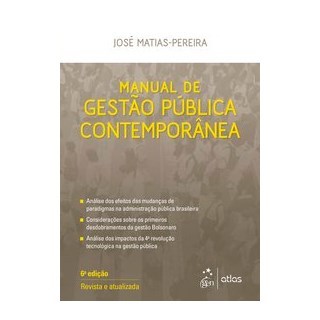 Livro - Manual de Gestao Publica Contemporanea - Matias-pereira