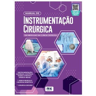 Livro - Manual de Instrumentação Cirúrgica - Pae Editora