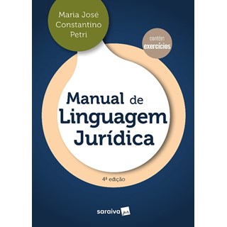 Livro - Manual de Linguagem Juridica - Petri
