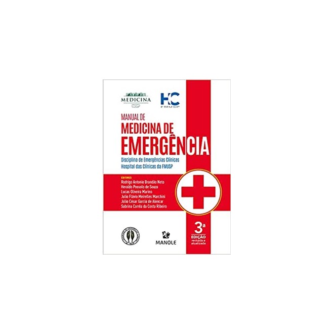 Livro Manual de Medicina de Emergência - Brandao Neto - Manole
