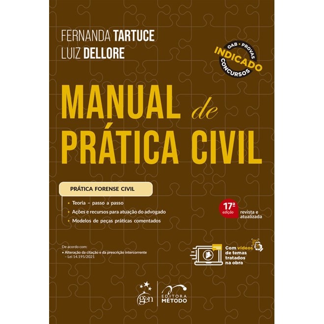 Livro - Manual de Pratica Civil - Tartuce/dellore