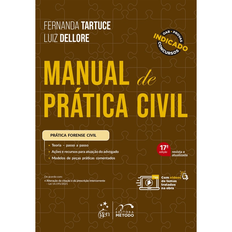 Manual De Prática Civil Fernanda Tartuce Pdf Livro Manual de Prática Civil - Tartuce - Método