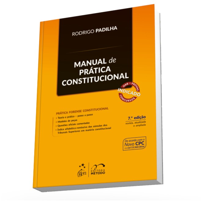 Livro - Manual de Prática Constitucional - Padilha