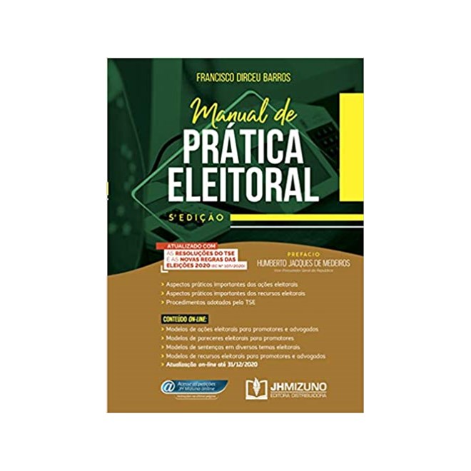 Livro - Manual de Pratica Eleitoral 5  Edicao - Francisco Dirceu Bar