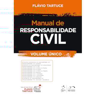 Livro - Manual de Responsabilidade Civil - Tartuce 1ª edição Livro - Manual de Responsabilidade Civil - Tartuce 1ª edição