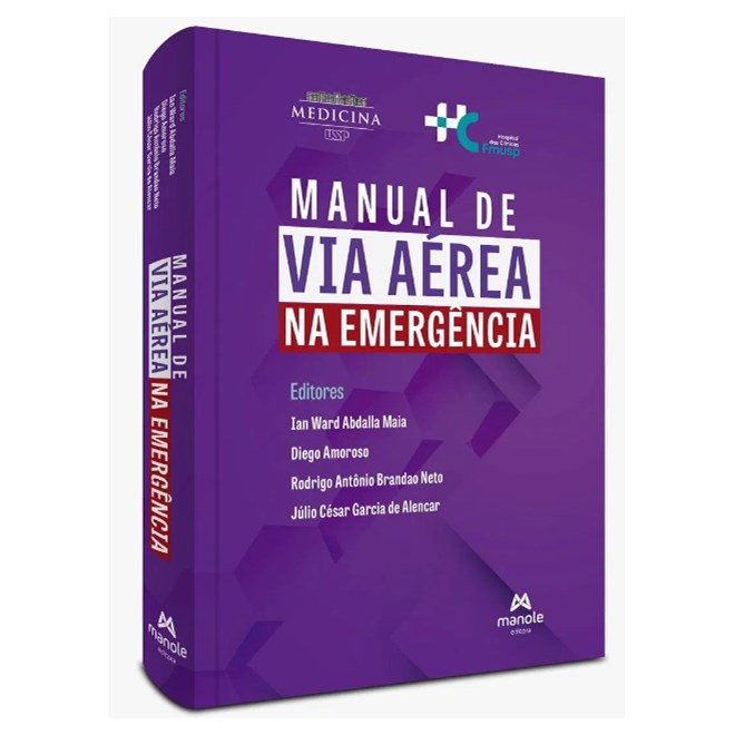 Livro Manual de Via Aérea na Emergência - Maia - Manole