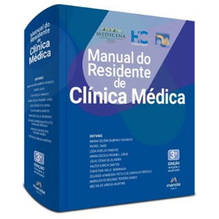 Livro Manual do Residente de Clínica Médica - Martins - Manole
