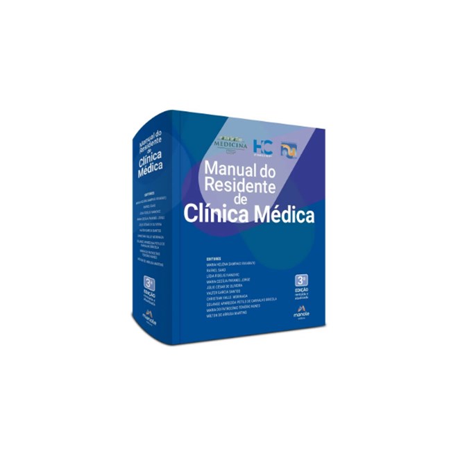Livro Manual do Residente de Clínica Médica - Martins - Manole