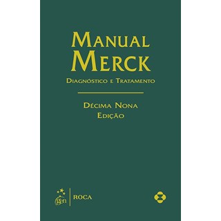 Livro Manual Merck Diagnóstico e Tratamento - Roca